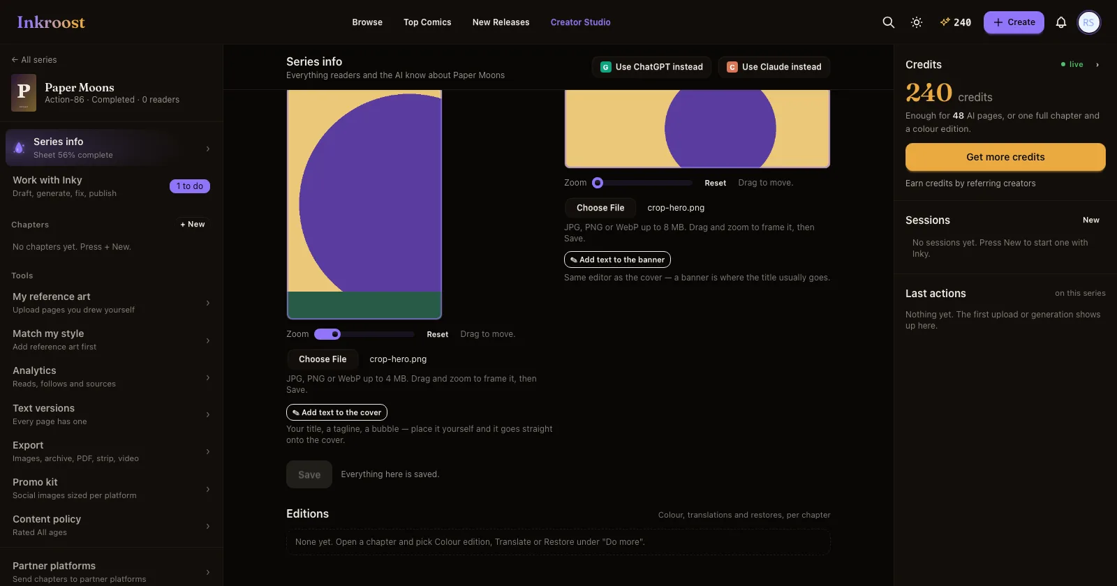 Enmarca tu portada, banner y foto de perfil a mano