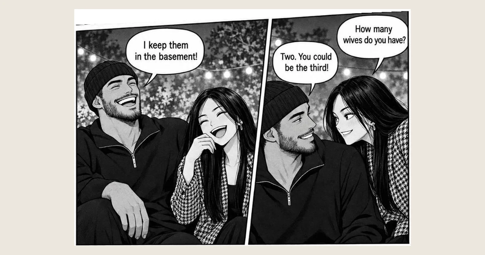 Manga reads right to left, everywhere