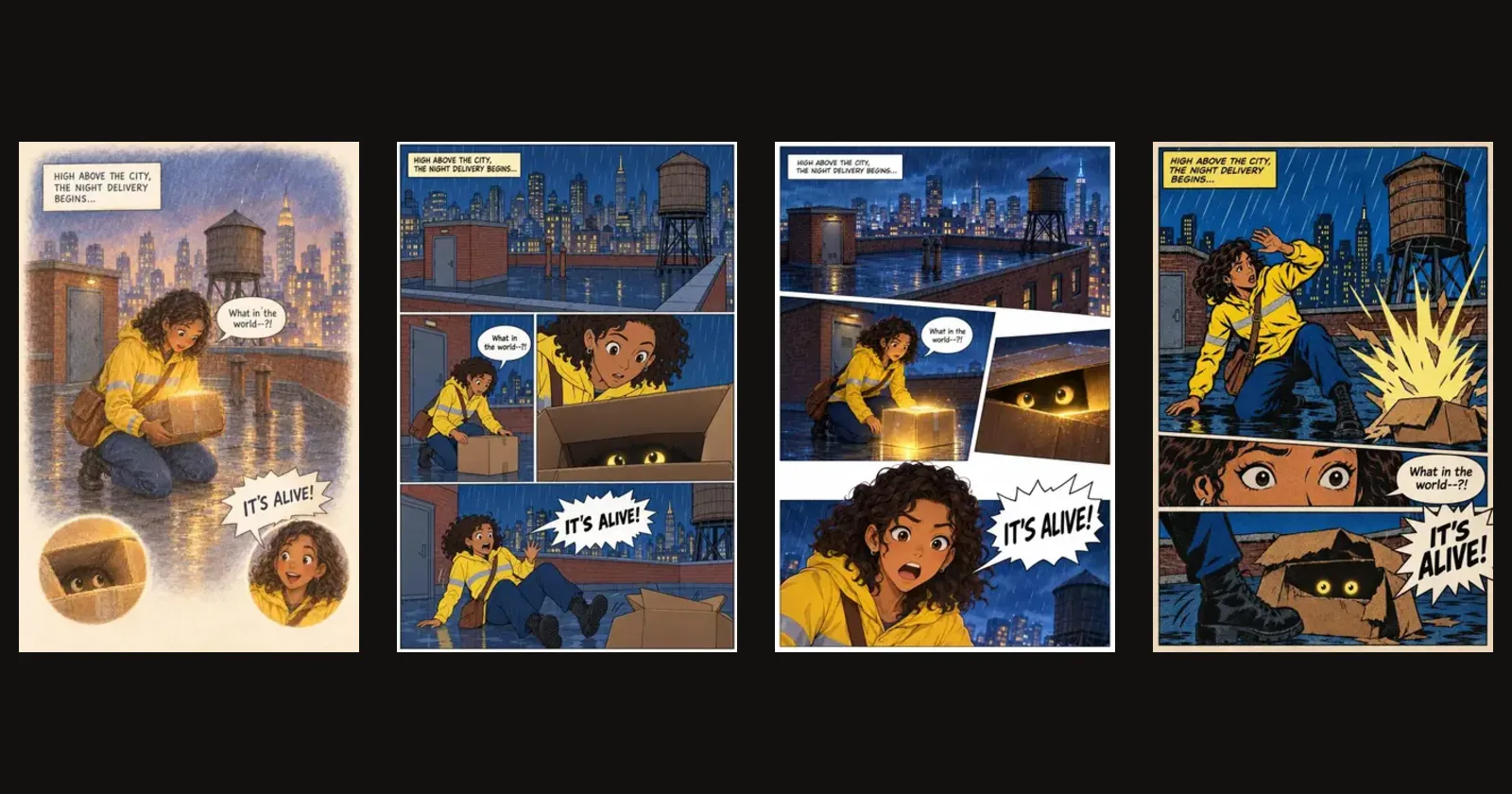Every look now draws its own kind of page