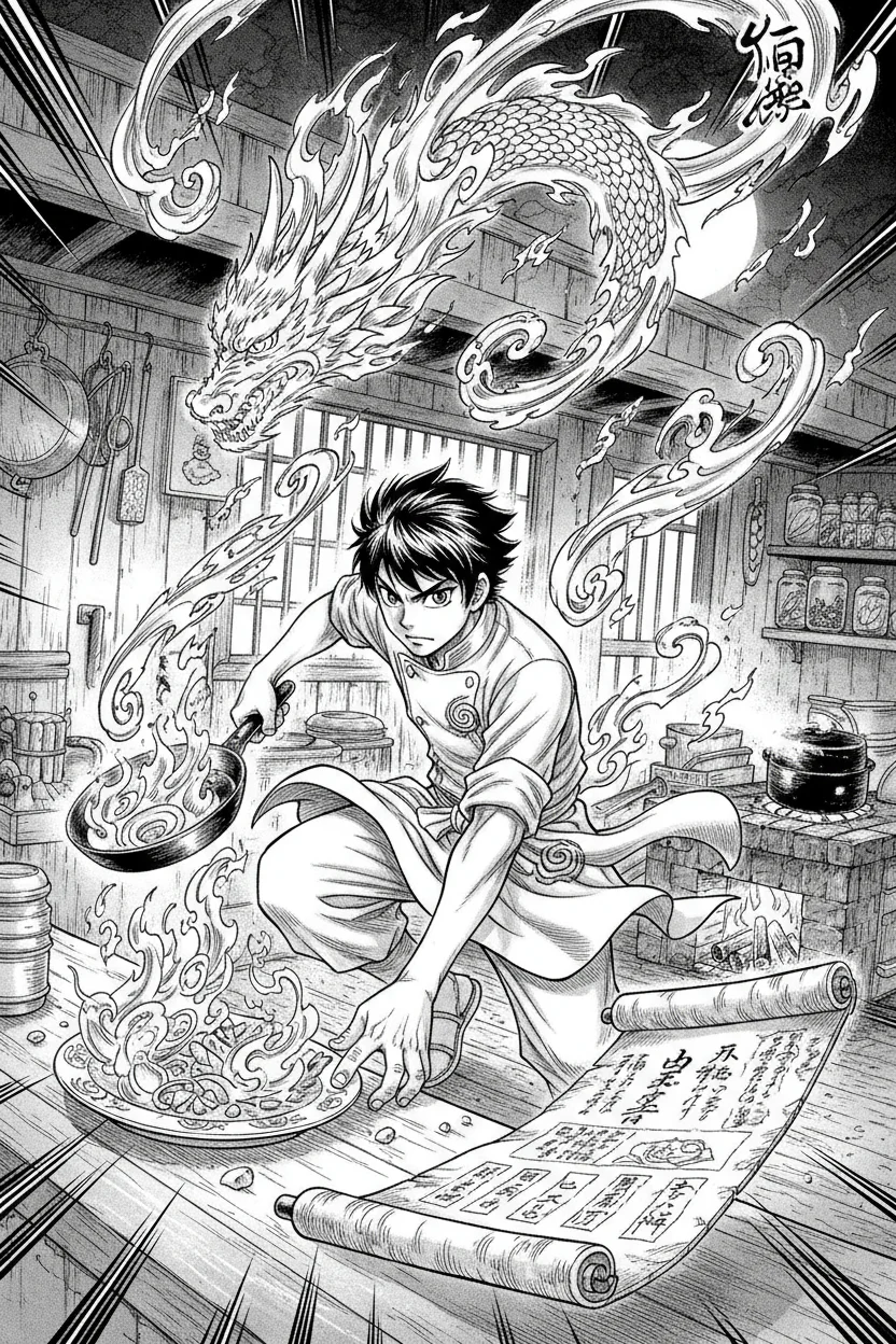 Manga cover published by an Inkroost creator