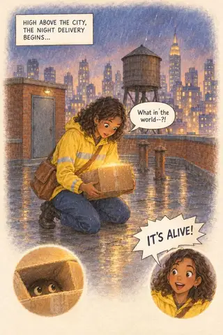A page drawn by Inkroost in the Storybook look
